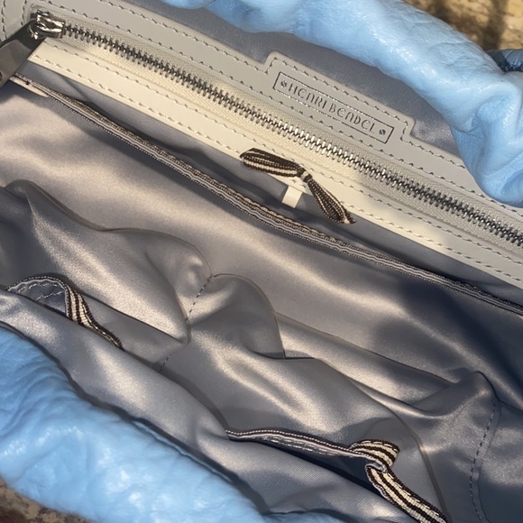 HENRI BENDEL NEW YORK BLUE CROSSBODY BAG - Picture 6 of 10